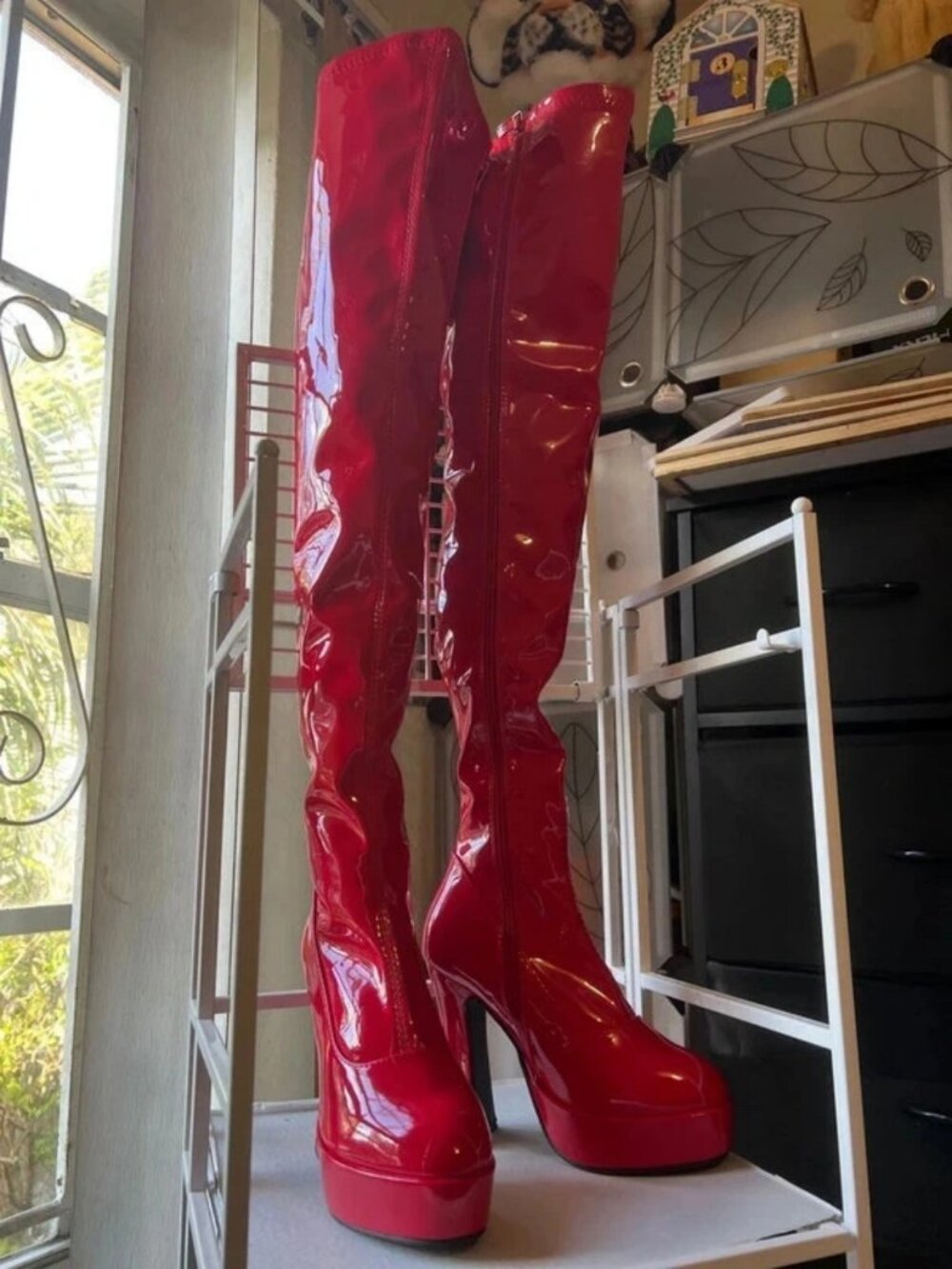 Ellie Boots Thrill Thigh High Boots - Picture 2 of 8